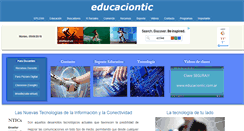 Desktop Screenshot of educaciontic.com.ar