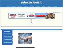 Tablet Screenshot of educaciontic.com.ar